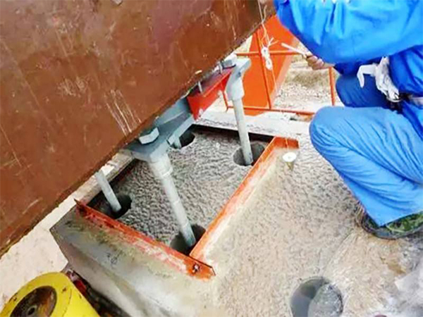 支座灌漿料施工